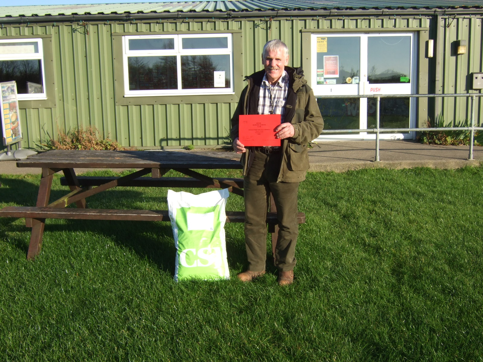 Arfon Working gundog 16 dog AV Novice Spaniel trial 18.11.2014