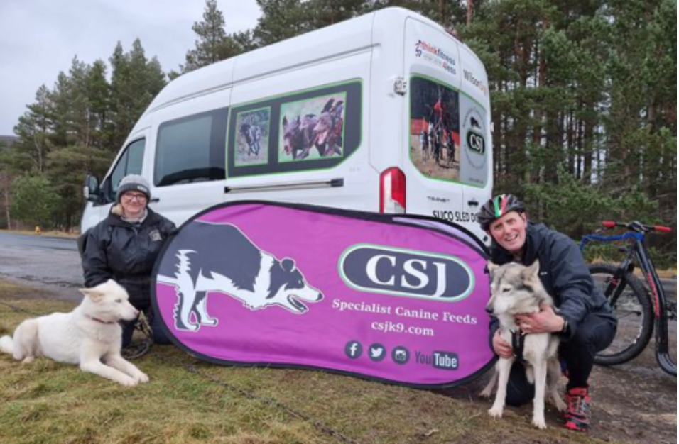 <strong>CSJ again sponsors biggest British sled dog event</strong>