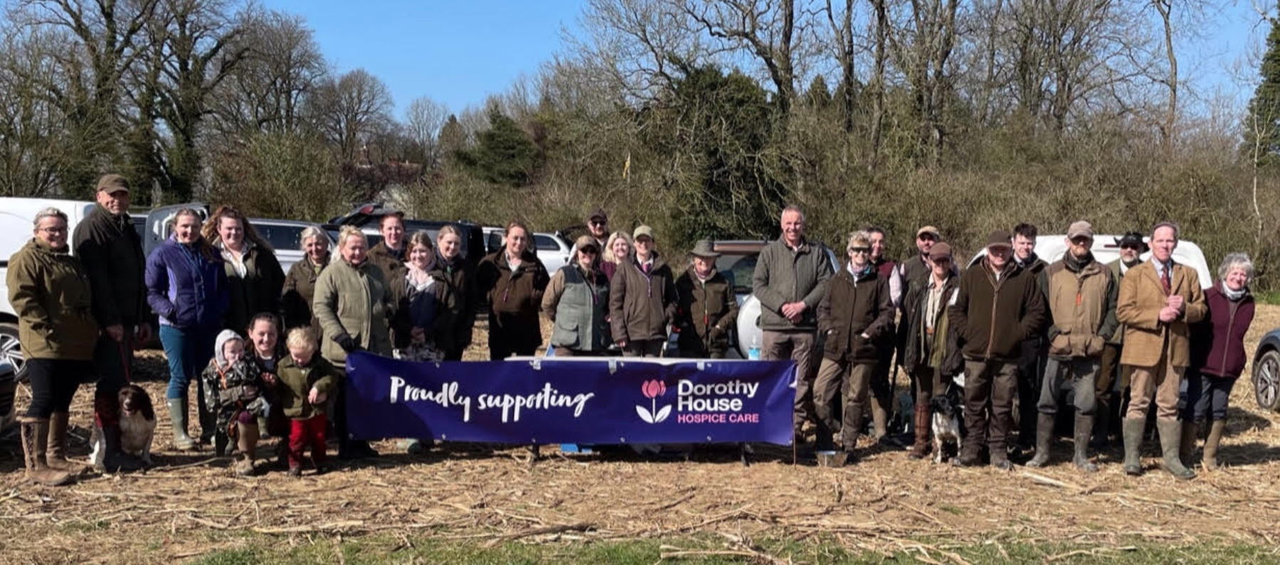 Ammerdown AV Spaniel Test 2022 sponsored by CSJ Specialist Canine Feeds and BASC