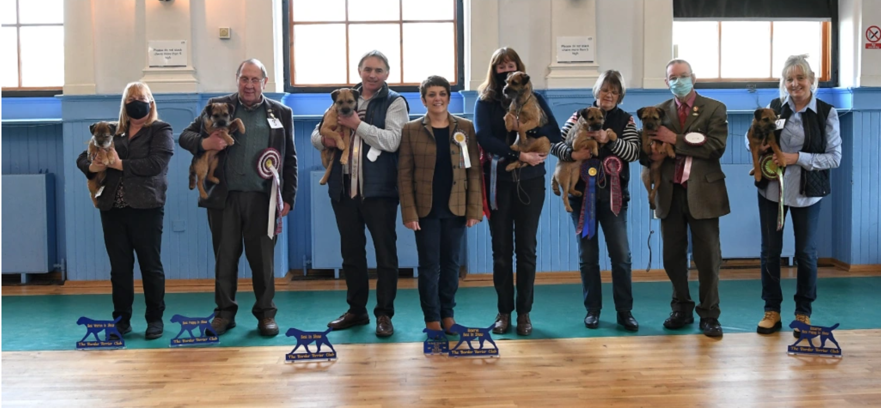 Border Terrier Club-Open Show, Jedburgh 18th Feb. 2022