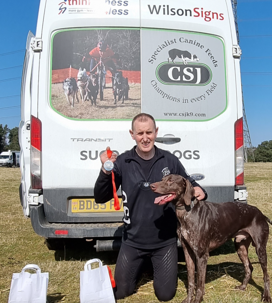 Silver medals for SUCO Sled Dogs at BSSF British Championship