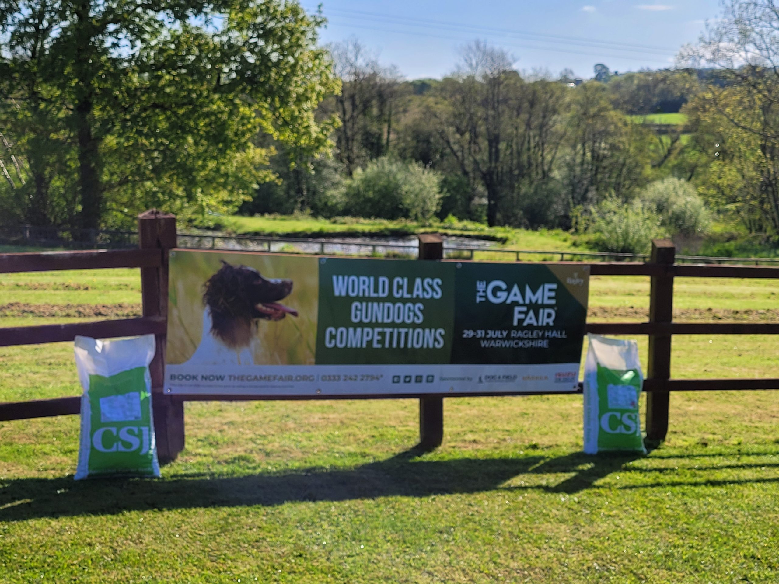 ‘Selection Days’ for the Wales Team  in the  International Gundog Team event at The Game Fair 2022.