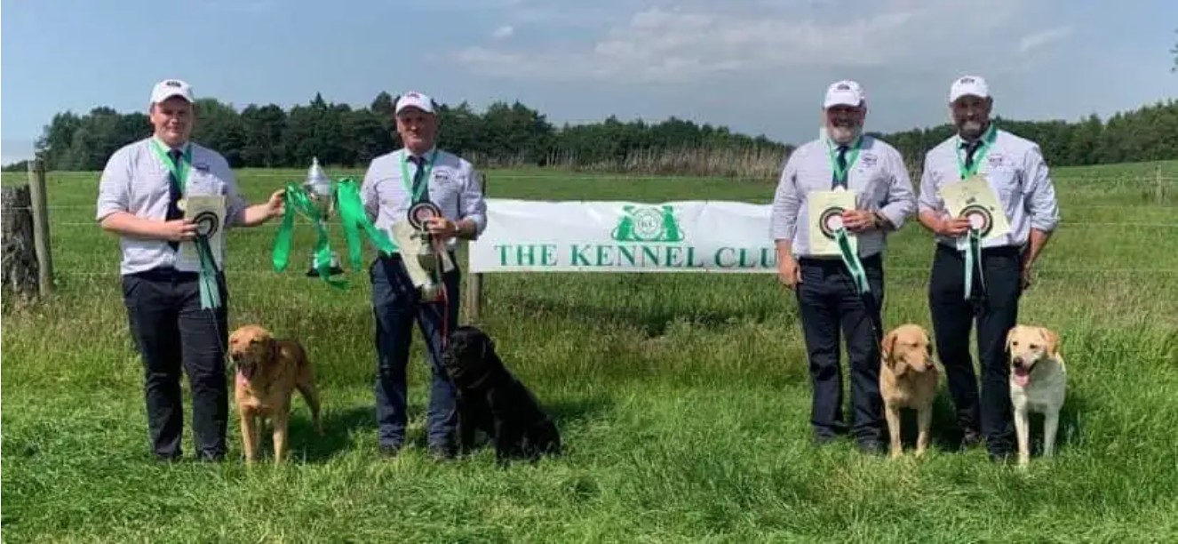 UK gundog team wins Kennel Club International 2022